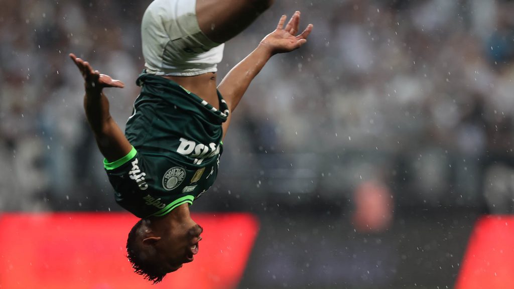 Rony é cria da base azulina e hoje é indispensável no Palmeiras. Foto: Rafael Greco/Palmeicas