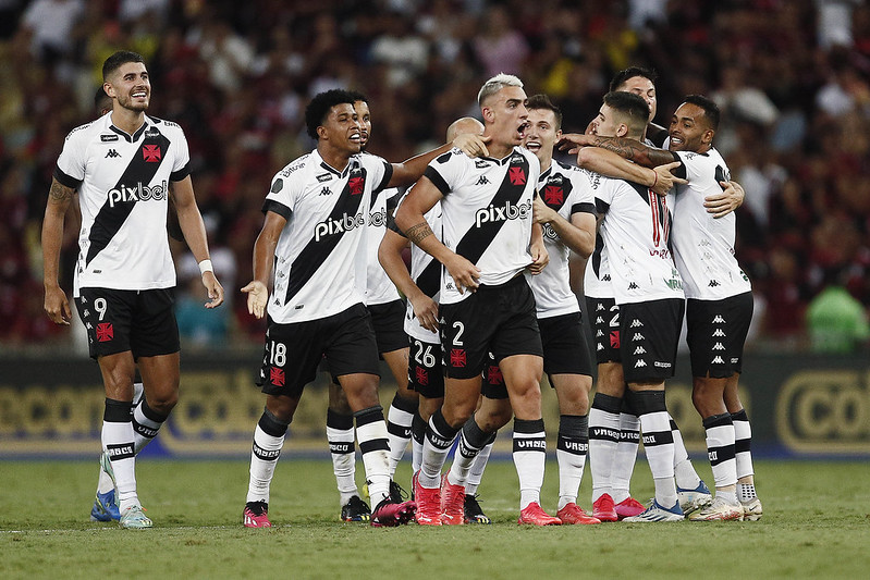 Com gol de Pumita Rodríguez, o Vasco venceu o Flamengo por 1 a 0, no clássico disputado na noite deste domingo (5), no Maracanã.  Foto: Daniel Ramalho/VASCO