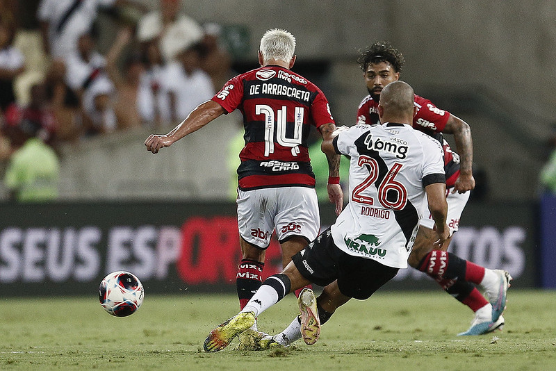 Flamengo e Vasco reeditam o clássico dos milhões. Foto: Daniel RAMALHO/VASCO