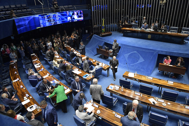 Senado aprova PL que prioriza emprego para mulher vítima de violência. Foto: Jonas Pereira/Agência Senado