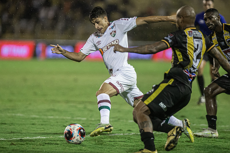 O Flu foi derrotado pelo Voltaço. FOTO DE MARCELO GONÇALVES / FLUMINENSE FC