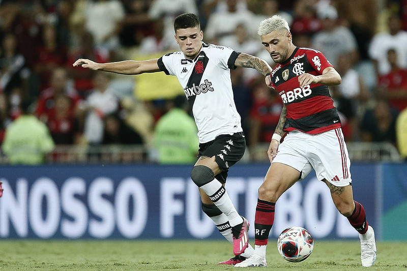 Flamengo e Vasco fizeram um jogão nesta segunda-feira. Foto: Daniel RAMALHO/VASCO