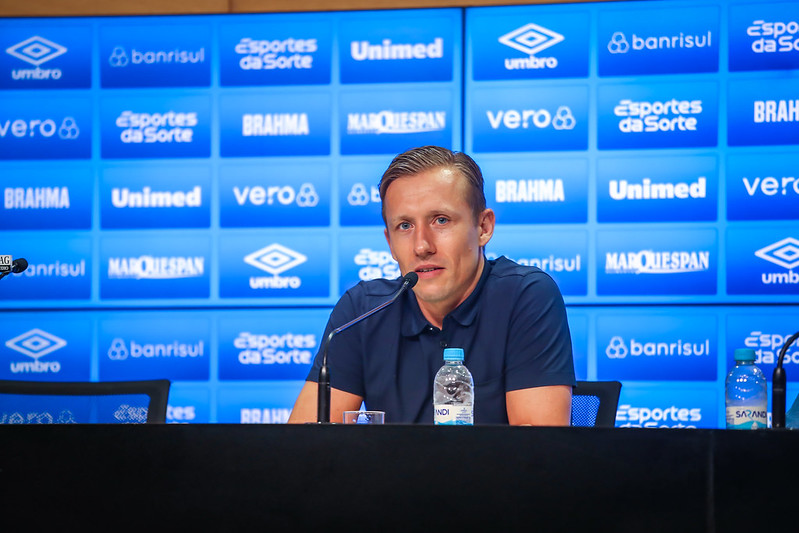 O jogador recebeu o diagnóstico de alteração cardíaca durante exames de rotina, em dezembro de 2022. FOTO: LUCAS UEBEL/GREMIO FBPA