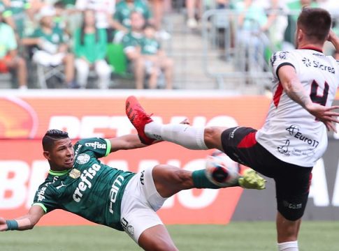 O Palmeiras venceu o Ituano por 1 a 0 na tarde deste domingo (19), no Allianz Parque, em partida da semifinal do Campeonato Paulista. Foto: Cesar Greco/Palmeiras