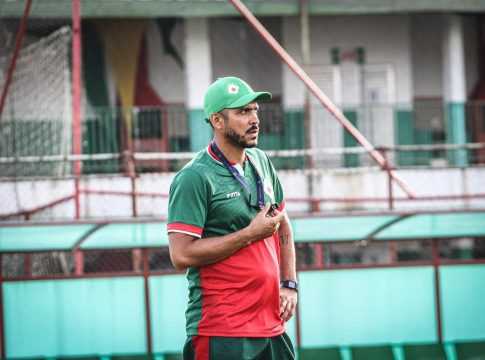 Rodrigo Reis afirma que está por dentro do jeito de jogar do São Francisco. Foto: Luis Carlos/Tuna