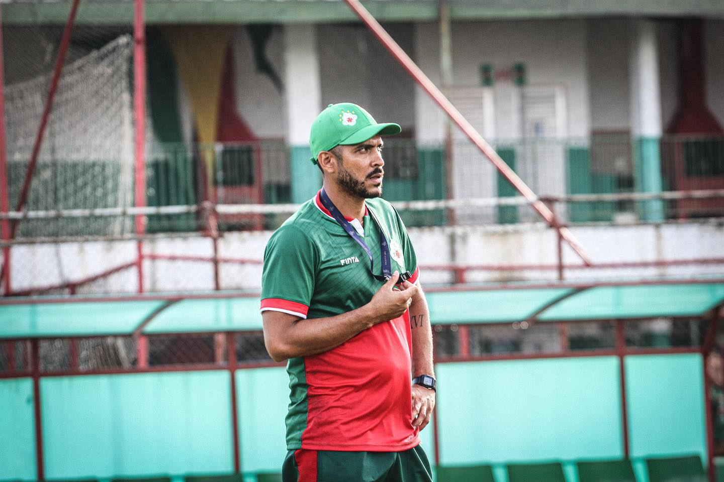 Rodrigo Reis afirma que está por dentro do jeito de jogar do São Francisco. Foto: Luis Carlos/Tuna