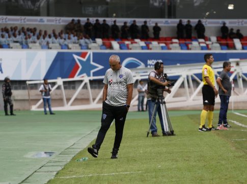 Márcio Fernandes garante que todos na Curuzu estão sedentos por vitória. Foto-Wagner Santana/Diário do Pará.