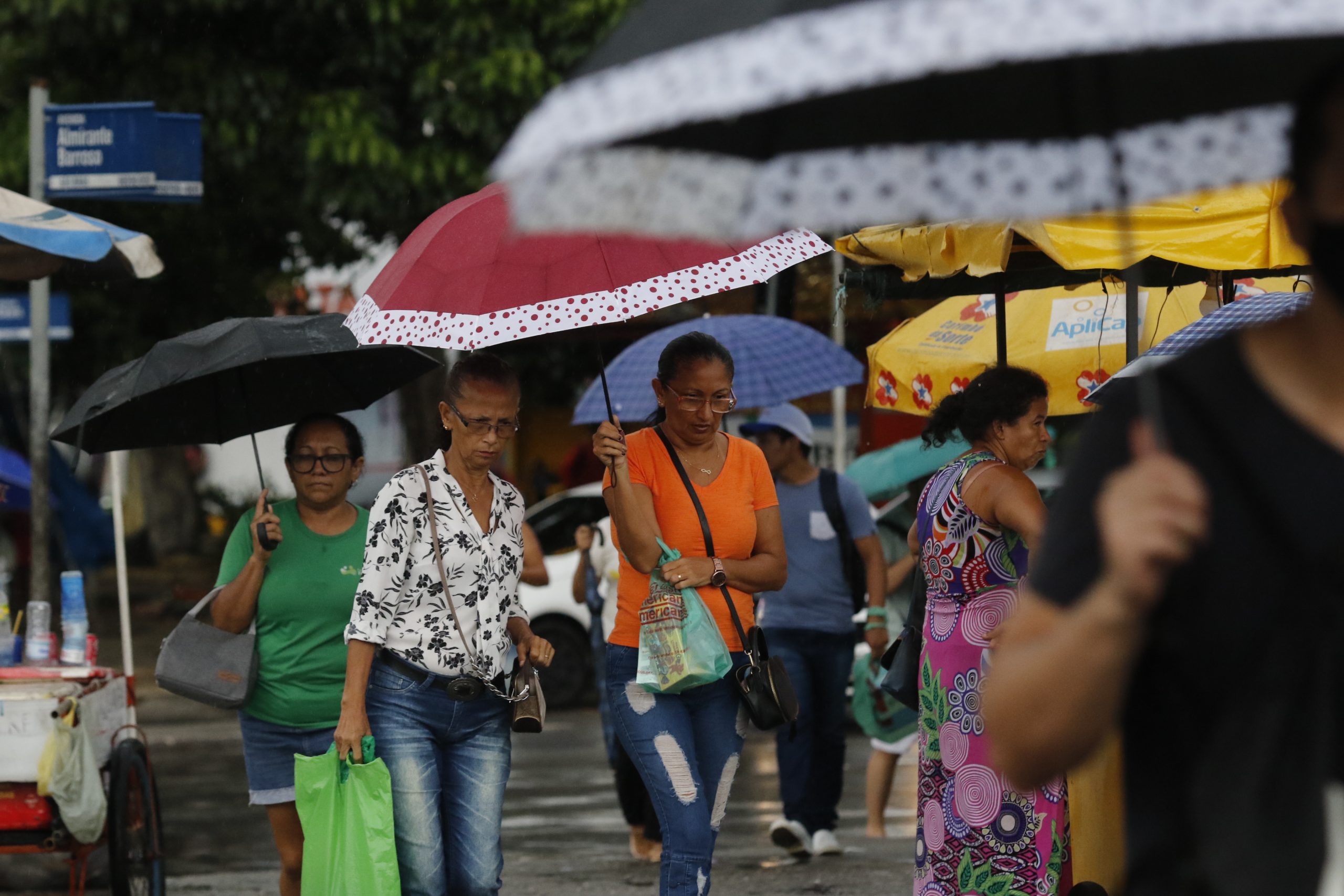 Na capital paraense, as chuvas devem ocorrer no período da tarde para noite, de acordo com o Inmet.
Foto: Wagner Almeida/Diário do Pará