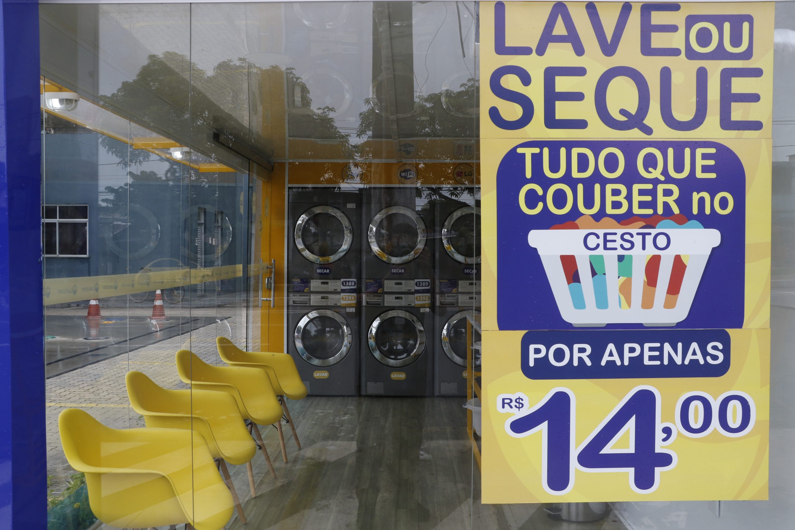 Lavanderias self-service crescem em Belém