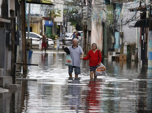 Belém tem vivenciado alagamentos com o período chuvoso.  Foto: Wagner Santana/Diário do Pará.