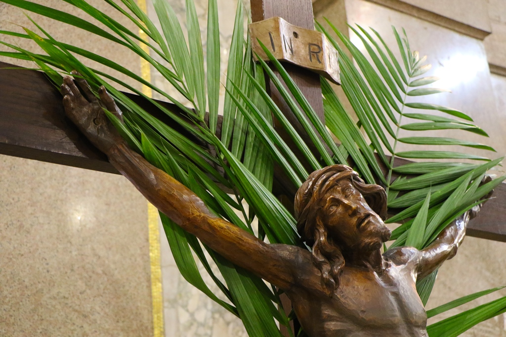 Na Arquidiocese de Belém haverá a bênção dos Ramos, seguida de procissão e Santa Missa nas 104 paróquias, presidida pelos párocos e vigários de acordo com a programação de cada uma. Foto: Basílica Santuário