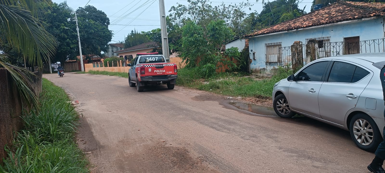 A PM chegou a colocou um fim ao assalto com reféns. Foto: Divulgação