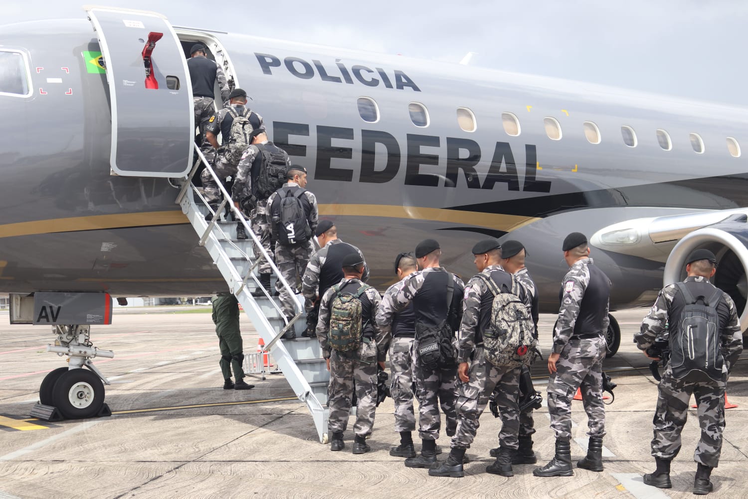 Pará envia tropa para atuar em crise no Rio Grande do Norte. Foto: Nazaré Barra/SD PM