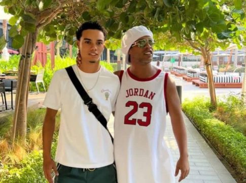 João Mendes, filho de Ronaldinho Gaúcho, foi anunciado como novo jogador da base do Barcelona na manhã desta quinta-feira (3). Foto: Divulgação