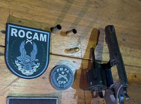 Duas armas de fogo foram apreendidas. Foto: Divulgação
