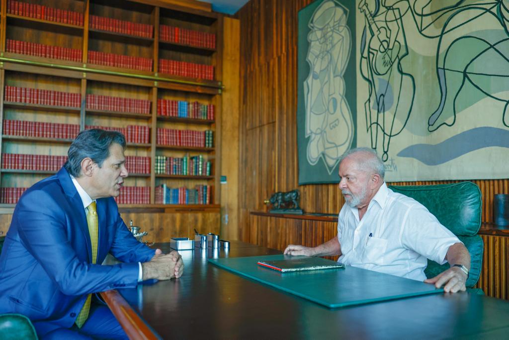 A nova regra fiscal proposta pelo governo de Luiz Inácio da Silva (PT) prevê um crescimento real -ou seja, descontada a inflação- das despesas entre 0,6% e 2,5% ao ano. Foto: Ricardo Stuckert