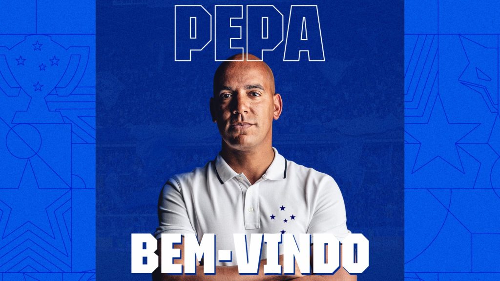 Pepa, de 42 anos, chega à Toca da Raposa para comandar o time celeste na sequência da temporada. Foto: Cruzeiro