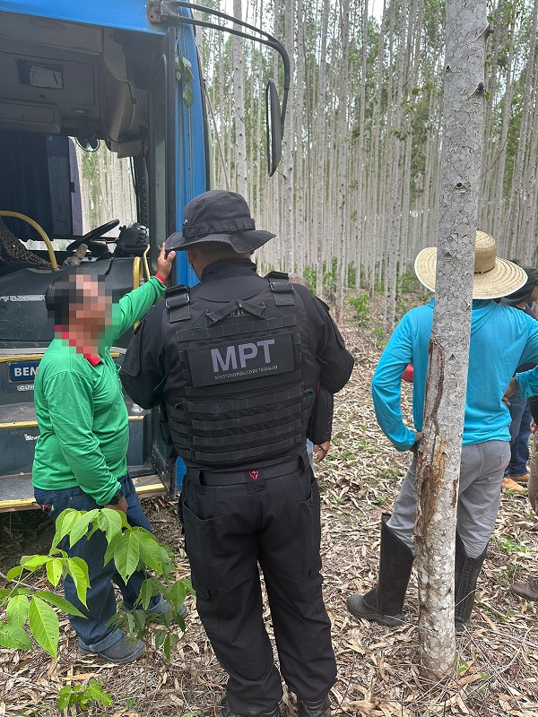 Oito propriedades rurais foram fiscalizadas na região dos municípios de Paragominas, Vigia de Nazaré e Ulianópolis em força-tarefa realizada de 23 de fevereiro a 3 de março de 2023. Foto: MPT/divulgação