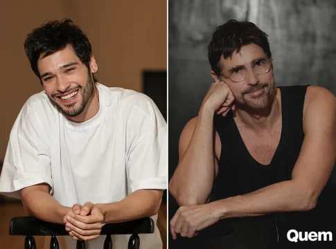 Gianecchini vive 'gay bolsominion' com Bruno Fagundes em 'A Herança'. Foto: Divulgação