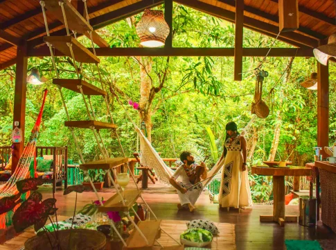 No Pará, destaque para um hotel em Alter do Chão, em Santarém. Foto: Divulgação