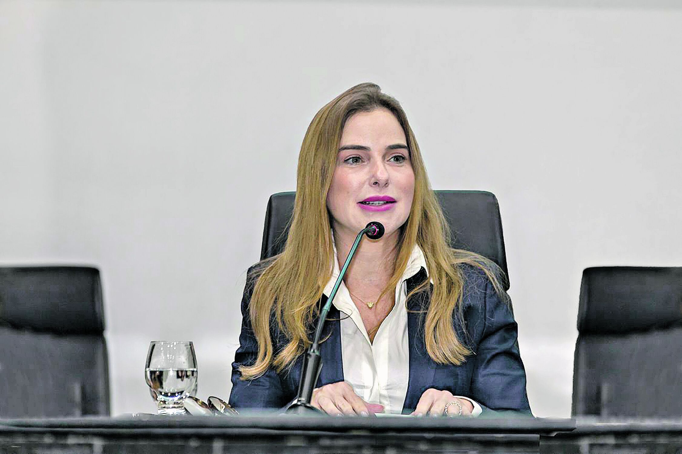 A primeira-dama do Estado destacou as conquistas das mulheres. FOTO: CELSO LOBO (AID/ALEPA)