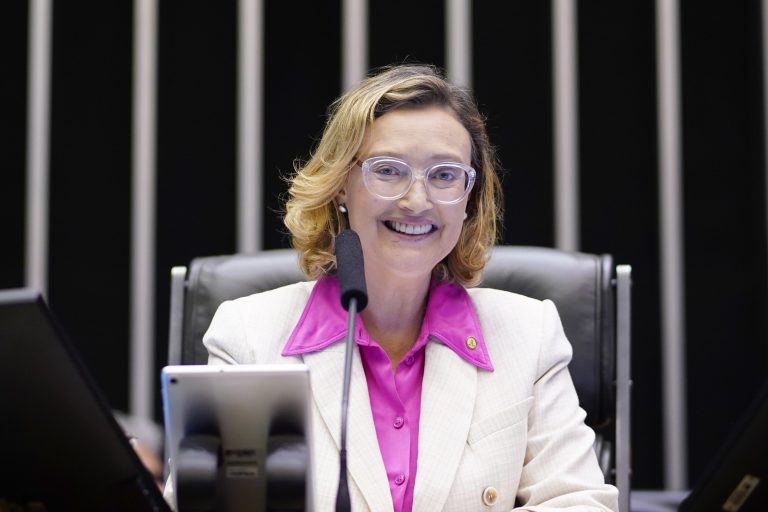 Deputada Maria do Rosário, a primeira signatária do texto original. Foto: Pablo Valadares / Câmara dos Deputados