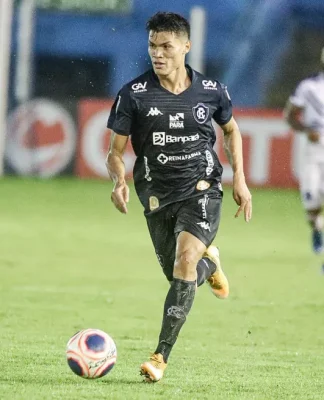 Lucas Tocantins jogou no Remo e é titular no Água Santa. Foto: Samara Miranda/Remo