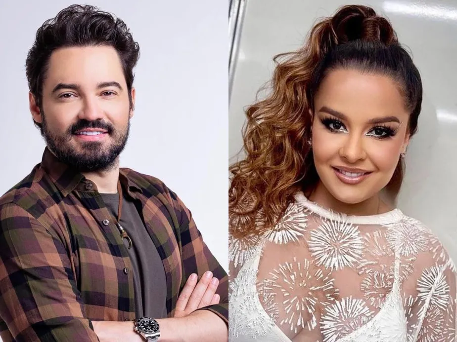 Eles voltaram pela 11ª vez. Os cantores Maiara e Fernando Zor se beijaram no navio de Luan Santana na noite de sexta (10) e confirmaram que estão juntos. Foto: Divulgação