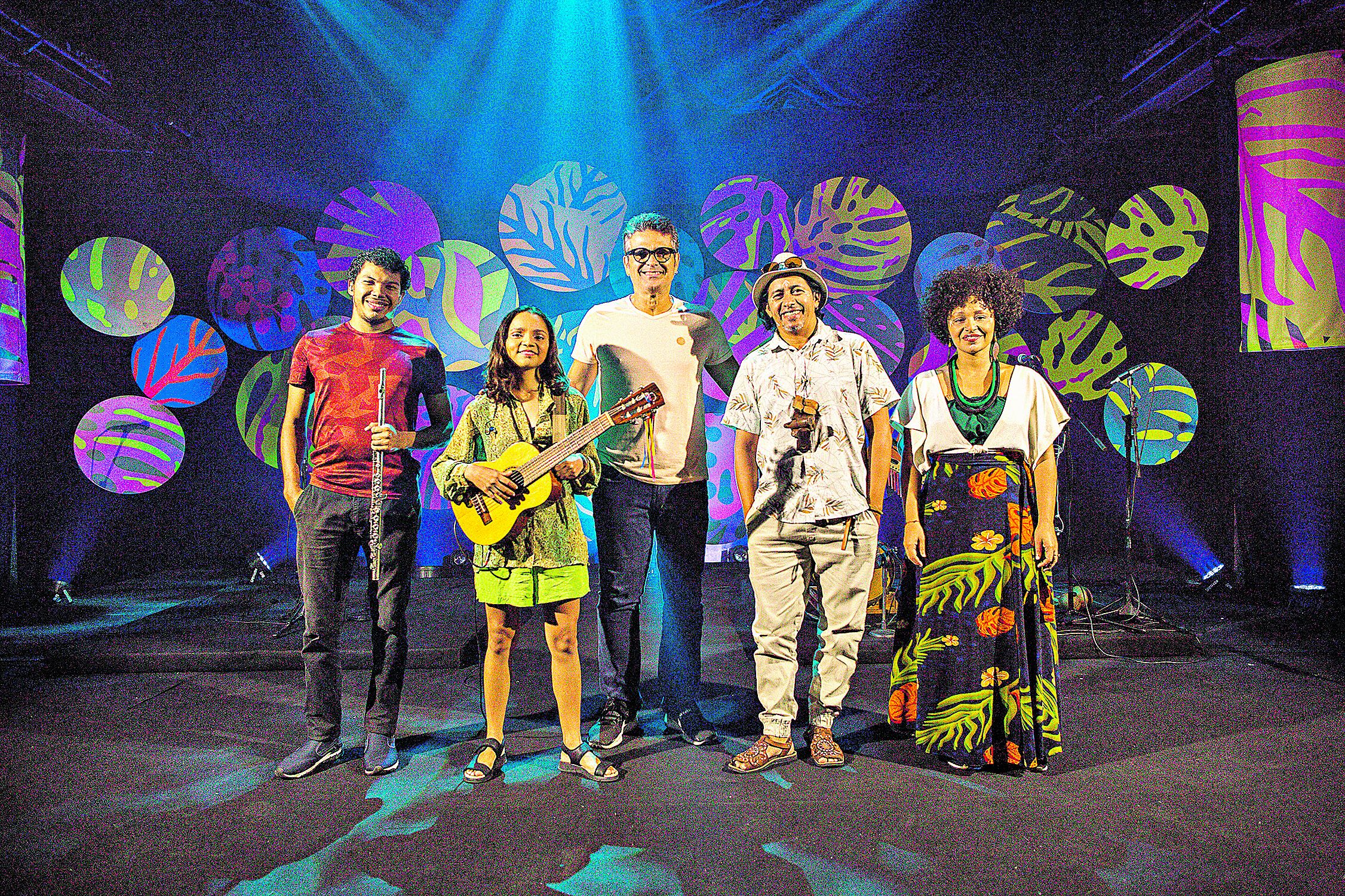 Com participação de vários artistas, série abordará o samba, o carimbó, o boi bumbá e as influências caribenhas. Foto: Divulgação