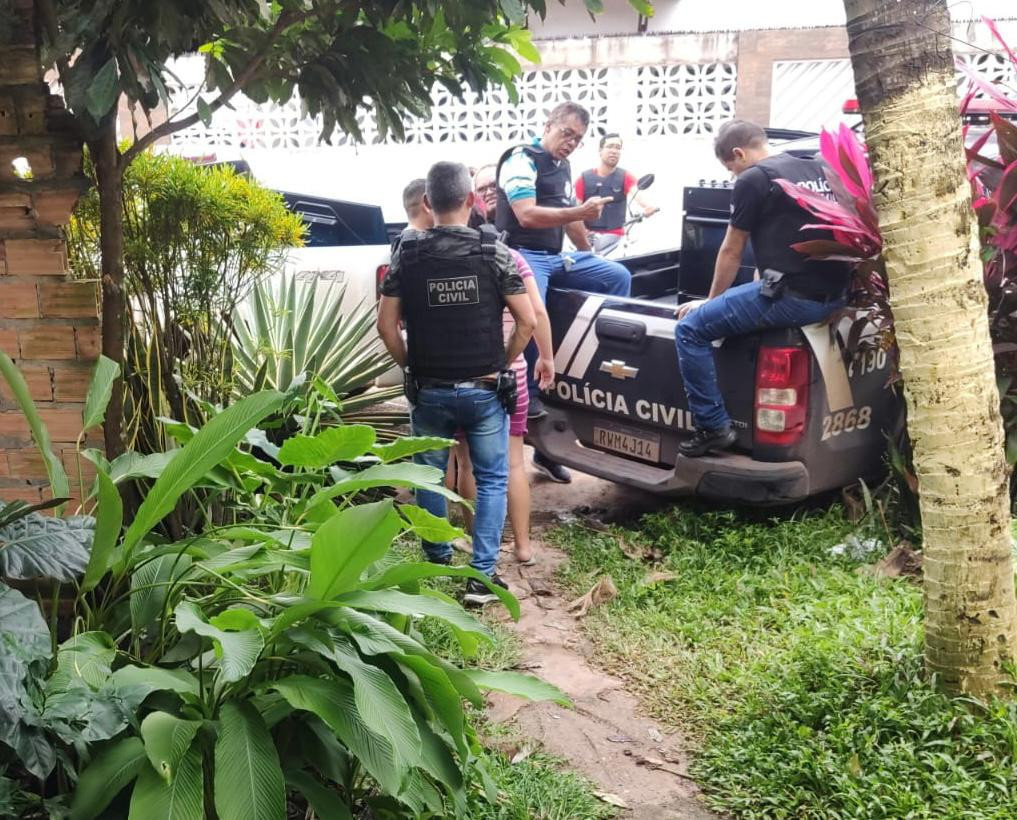 Polícia Civil prende quatro pessoas em flagrante por tráfico de drogas, em Abaetetuba. Foto: PCPA