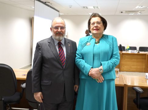 A sessão foi conduzida pela PGJ da Bahia, Norma Cavalcanti, atual presidente do CNPG. Foto: Divulgação