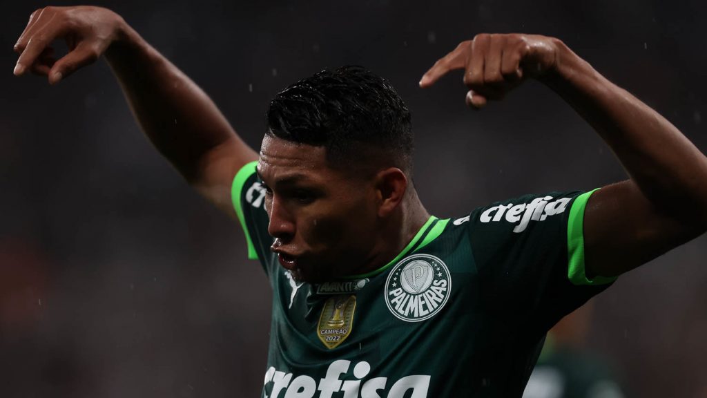 Rony está há 10 jogos sem balançar as redes. Foto: Cesar Greco/Palmeiras