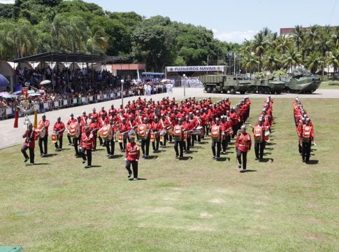 Após o curso de formação no Rio de Janeiro, os novos terceiro-sargentos vão servir em unidades da Marinha no território nacional foto: SO. Johson/Marinha do Brasil