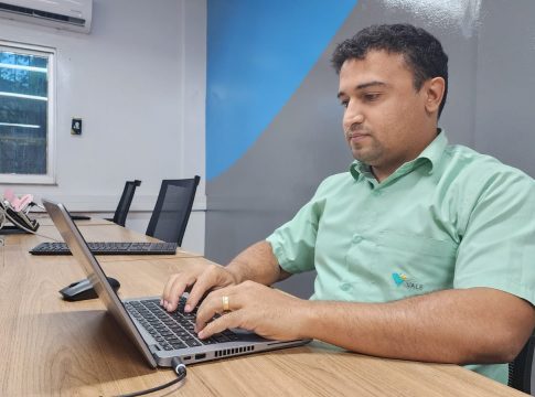 Paraense, Vinicius Moreira trabalha como Engenheiro Master na Vale e fez duas pós-graduações dentre os cursos contemplados. Crédito: Divulgação Vale
