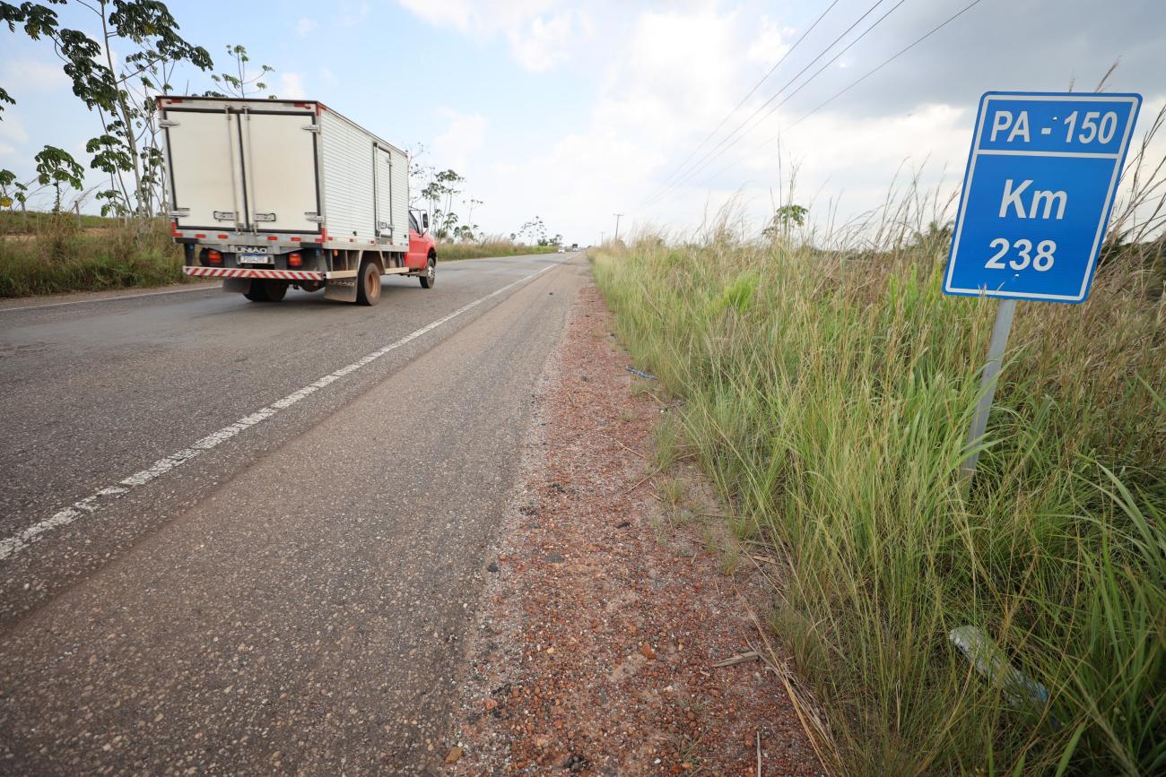 Rodovia PA-150. Foto: Agência Pará