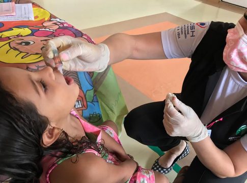 Durante todo o dia de vacinação contra a poliomielite, Belém estará preparada para atender a população em todos os seus 72 bairros. Foto: Divulgação