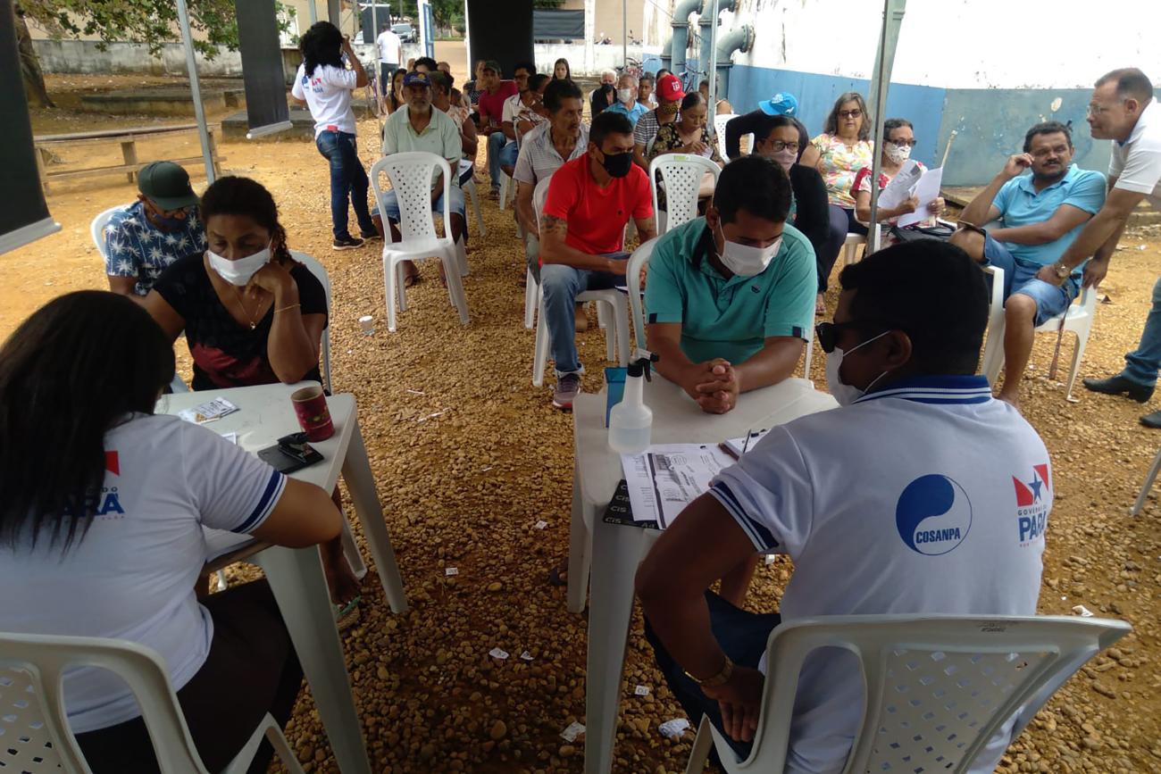 Estimativa é que mais de 500 famílias sejam atendidas e beneficiadas pelo programa no período de 16 a 19 de março. Foto: Agência Pará