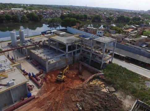 Sistema já é considerado o maior do Estado e amplia o abastecimento na capital paraense em benefício direto de cerca de 90 mil habitantes. Foto: Agência Pará