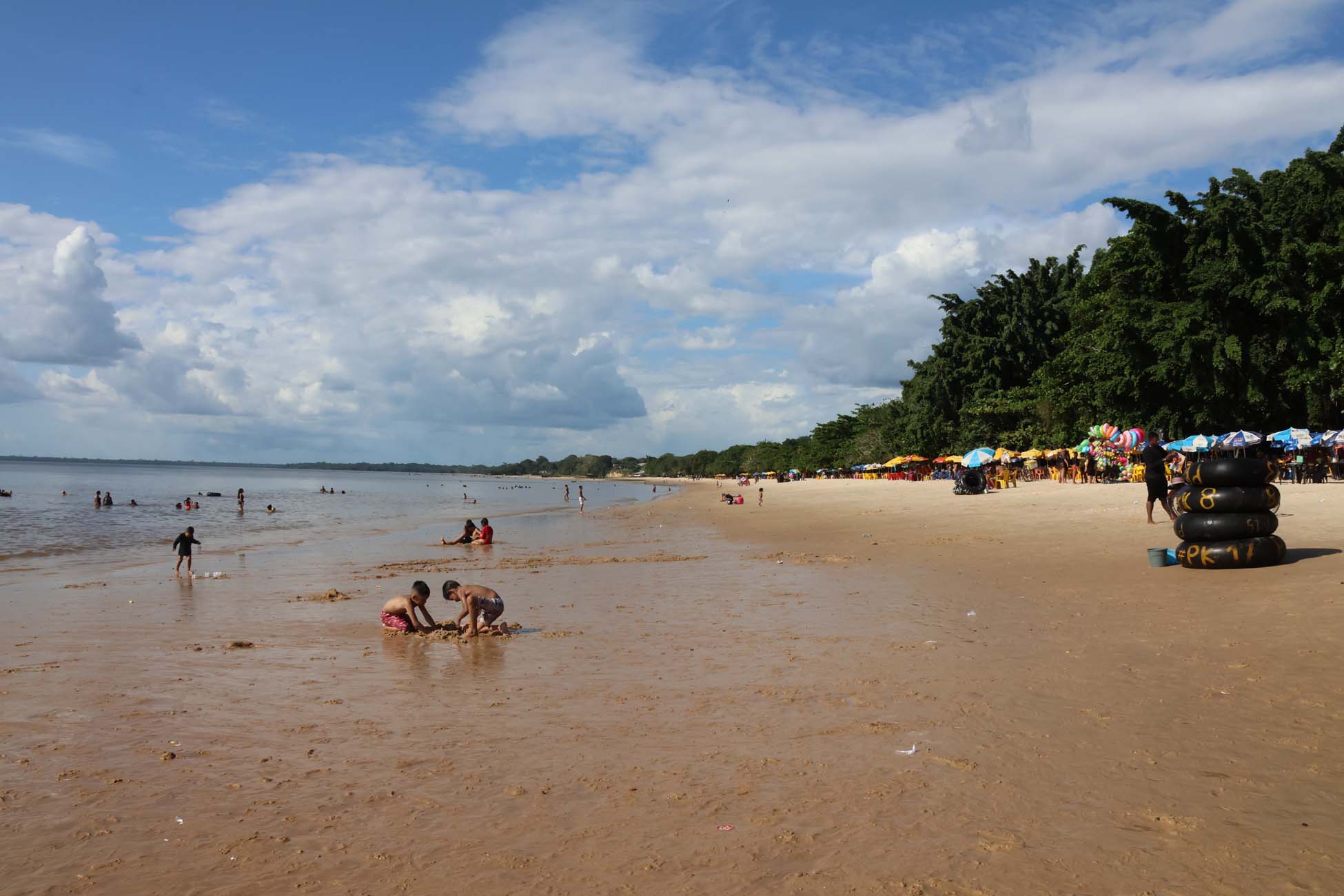 Os testes concluíram que a praia de São Franscisco, em Mosqueiro; Praia do Amor e Belo Paraíso, em Outeiro e praia do Cruzeiro, em Icoaraci estão impróprias