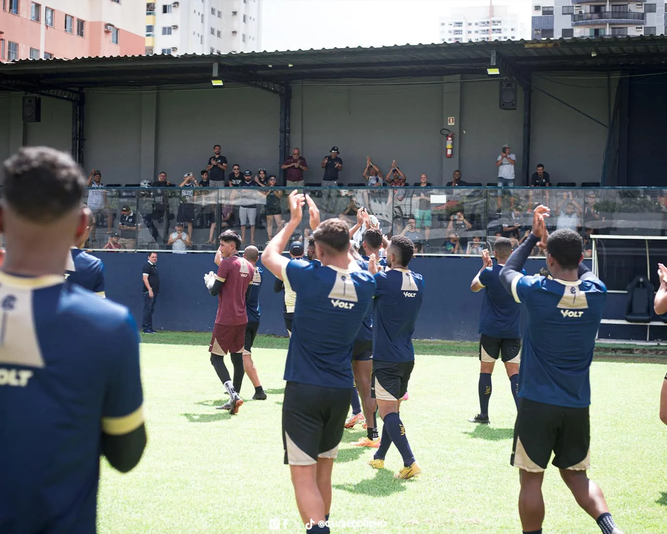 O Clube do Remo está na reta final da preparação para o confronto com o Ypiranga-RS, no próximo domingo à tarde, no Baenão. Foto: Samara Miranda/Ascom Remo