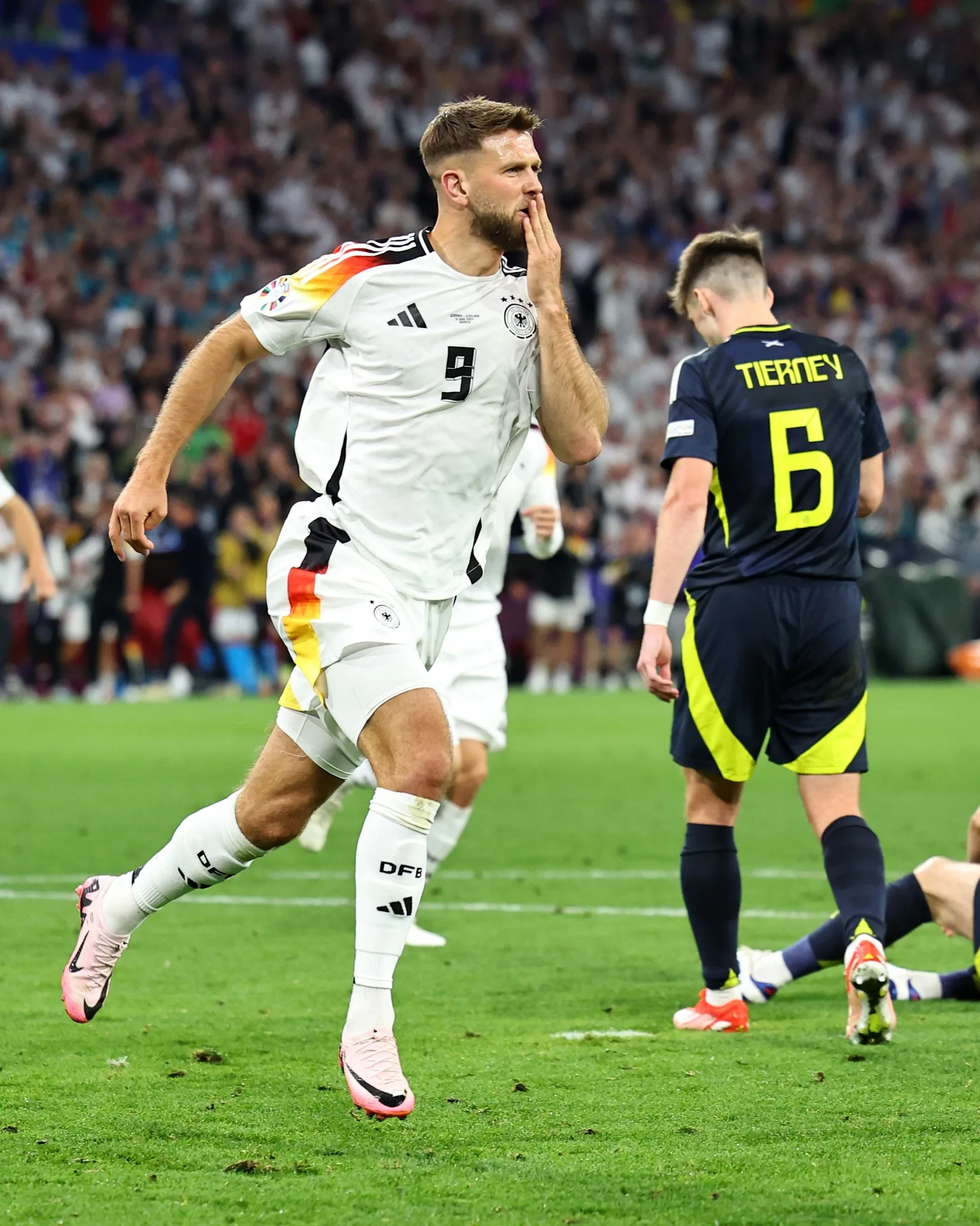 Anfitriã da Eurocopa 2024, a seleção da Alemanha abriu a competição nesta sexta-feira (14) com uma boa vitória sobre a Escócia, por 5 a 1, na Allianz Arena.