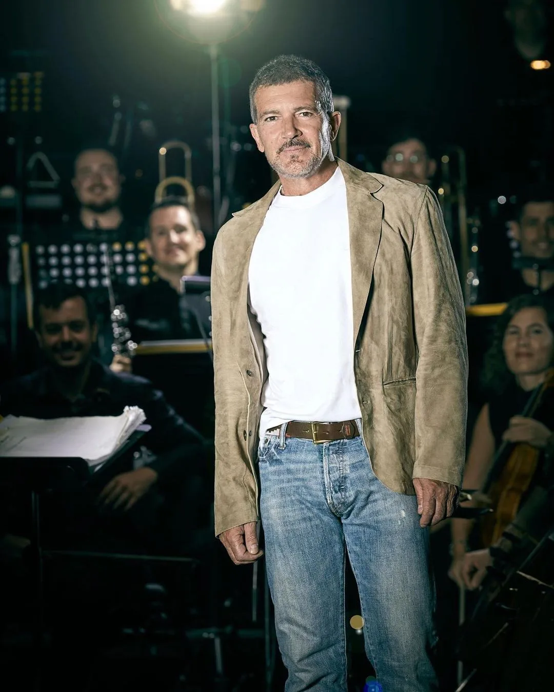 Antonio Banderas marcará presença na final do Dança dos Famosos e pode dançar bolero com Fátima Bernardes. Foto: Divulgação 

