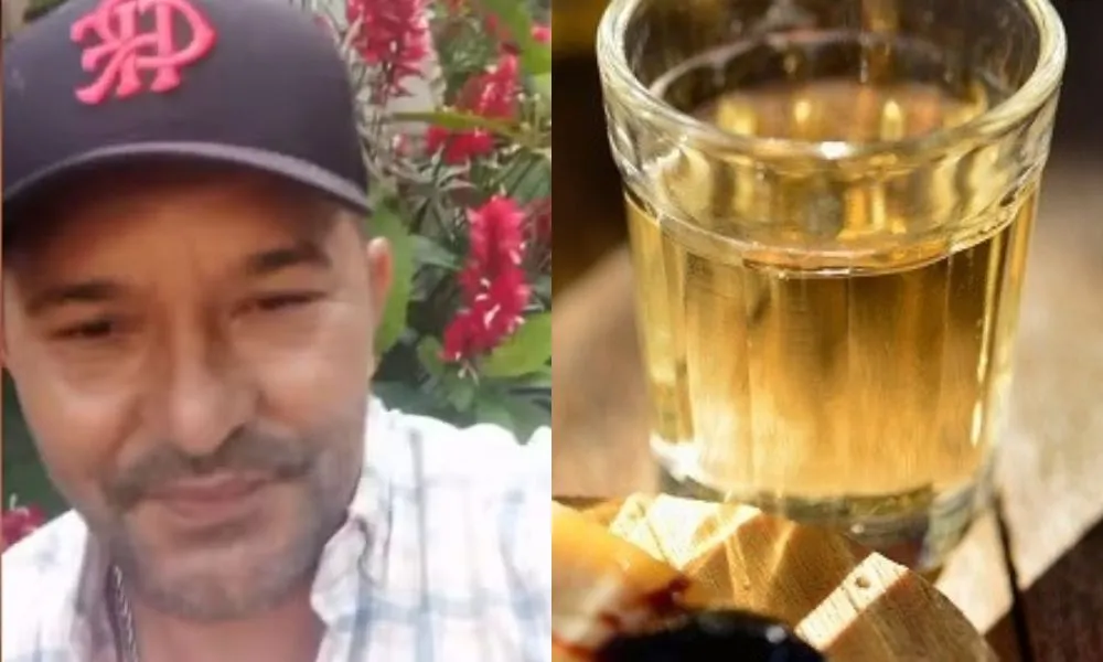 Francisco ingeriu uma dose de cachaça que teria sido oferecida pelo familiar do amigo - Foto: Reprodução | Redes Sociais
