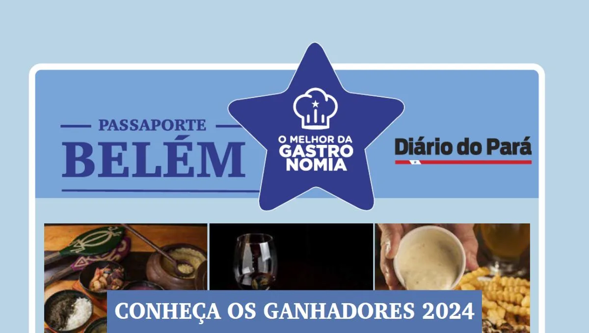 Baixe o guia Passaporte Belém e conhece os vencedores do Troféu Estrela Azul 2024