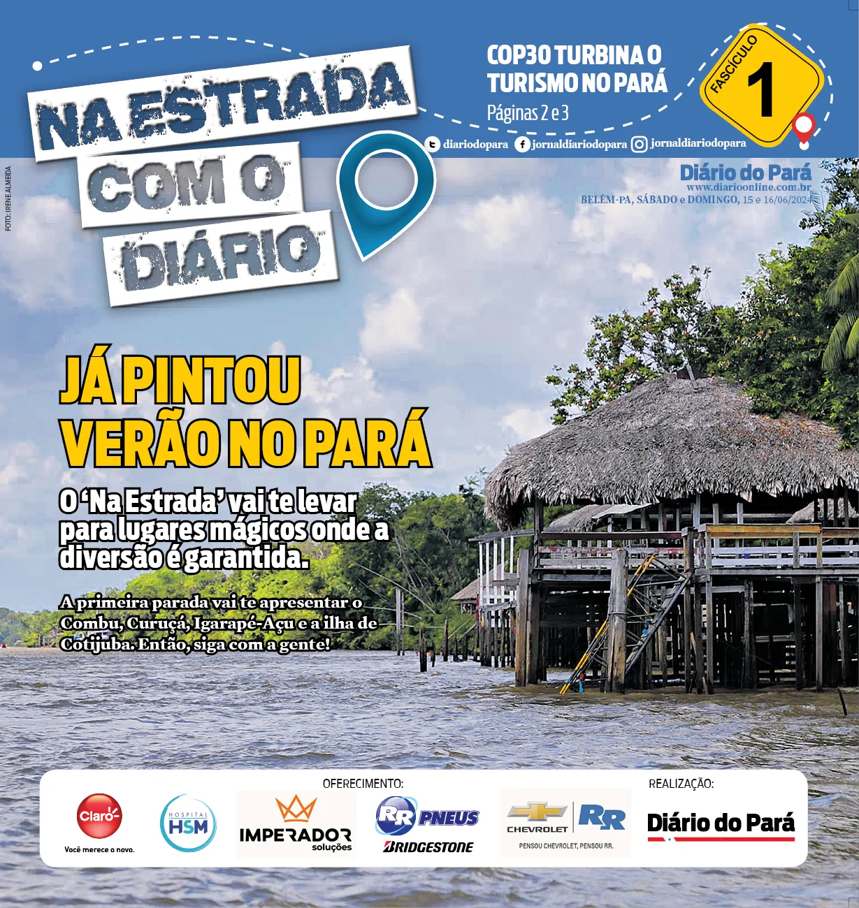 'Na Estrada com o Diário' apresenta os caminhos para as férias inesquecíveis