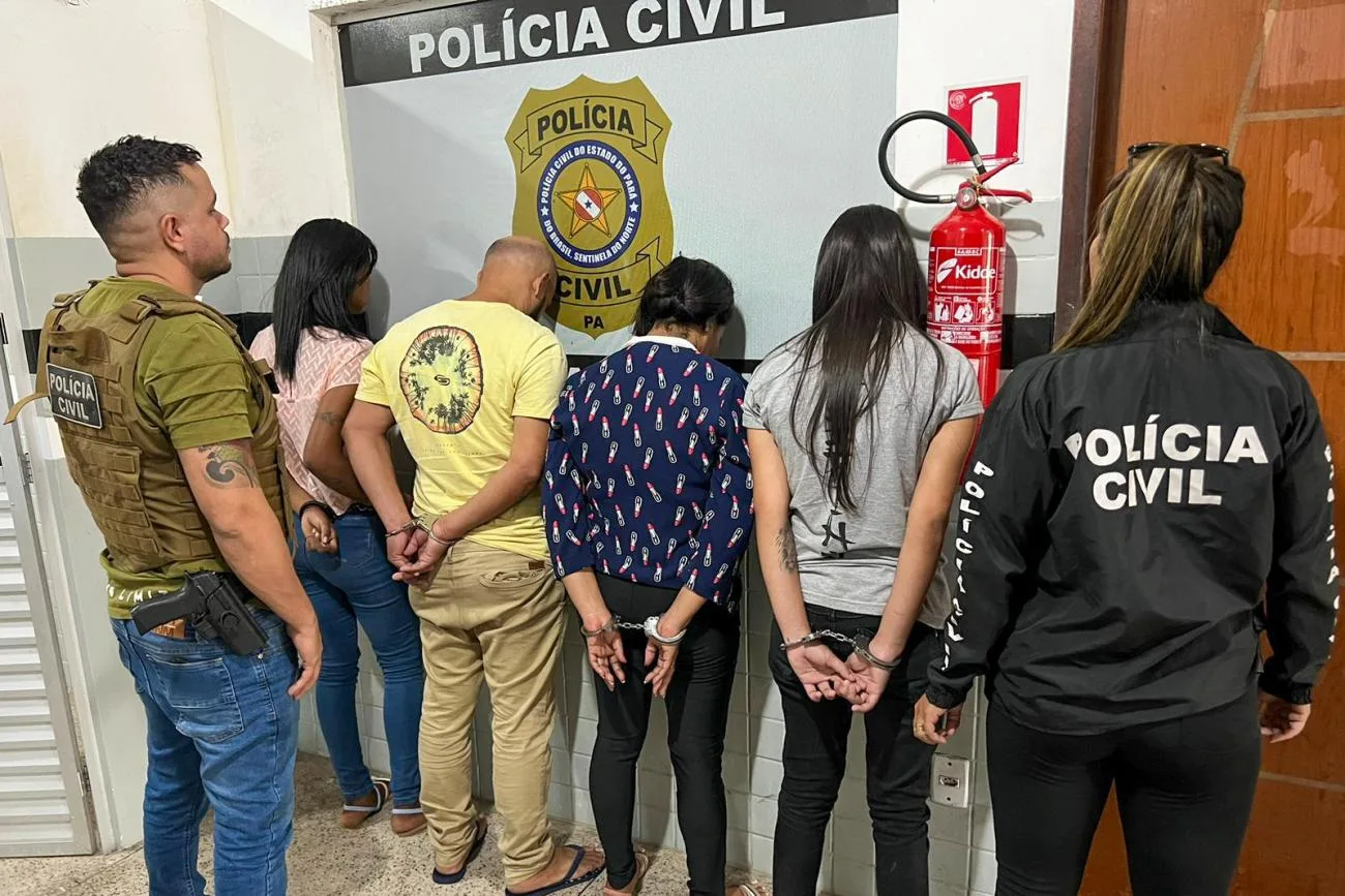 A Polícia Civil do Pará, por meio da Delegacia de Bragança, prendeu quatro pessoas em flagrante suspeitas de cometerem estelionato por meio do golpe "Conto do Paco".