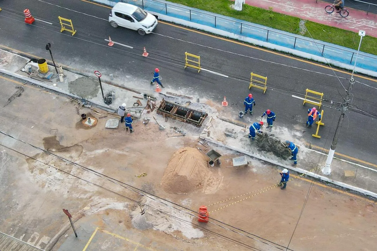 A construção dos novos viadutos iniciou após estudos do NGTM, que busca melhorar a mobilidade na Região Metropolitana de Belém, com a criação de corredores alternativos entre a BR-316 e o centro da capital paraense

