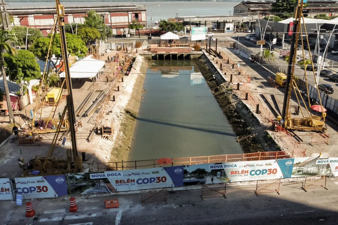 Governadora em exercício, Hana Ghassan, fez visitas técnicas a obras de reestruturação urbana em Belém, que integram o legado da COP-30