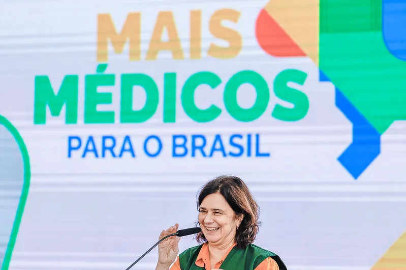 A ministra da Saúde, Nísia Trindade, cumpre agenda, nesta terça-feira (09) em Belém (PA).