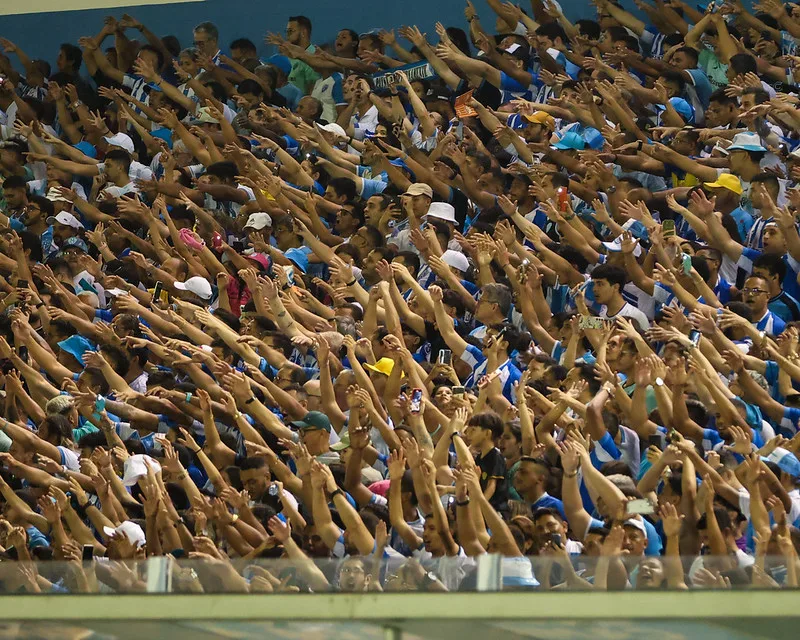 O Paysandu joga com a Curuzu lotada contra a Ponte. Foto: Jorge Luís Totti/Paysandu